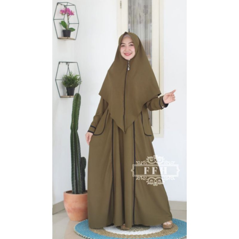 Gamis Khadijah ity crepe ORI by FFH