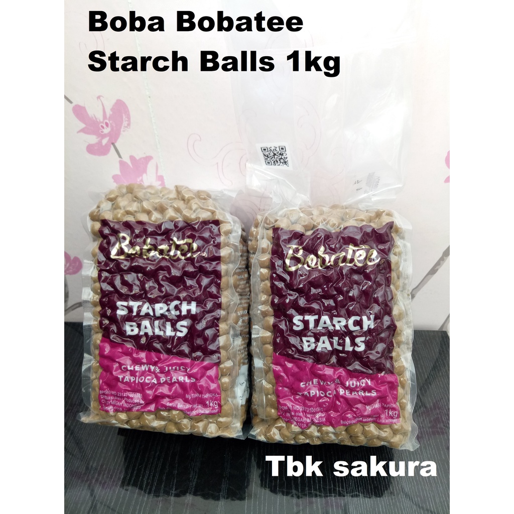 

Bobatee Starch Balls 1kg / Boba / Bubble tea