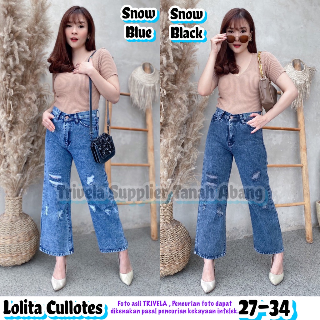 TRIVELA - LOLITA CULLOTES / KULOT JEANS LOLITA SOBEK