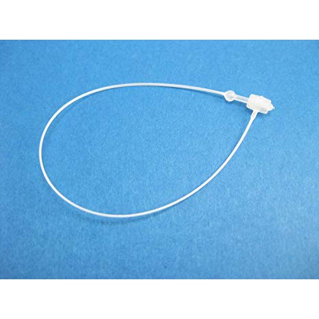 

1 Pak Isi 100pc LOOP PIN / HANG TAG PLASTIK LOCK STRING PIN (uk 3, 4, 5 Inch) Tali Hangtag Baju