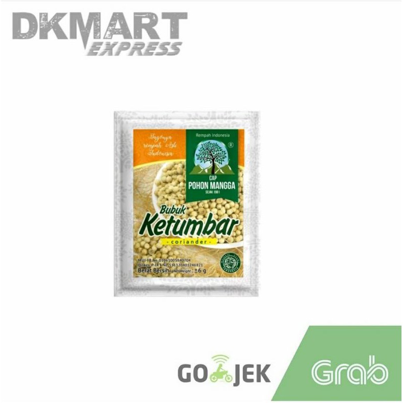 ketumbar bubuk ketumbar cap pohon mangga 6 gram