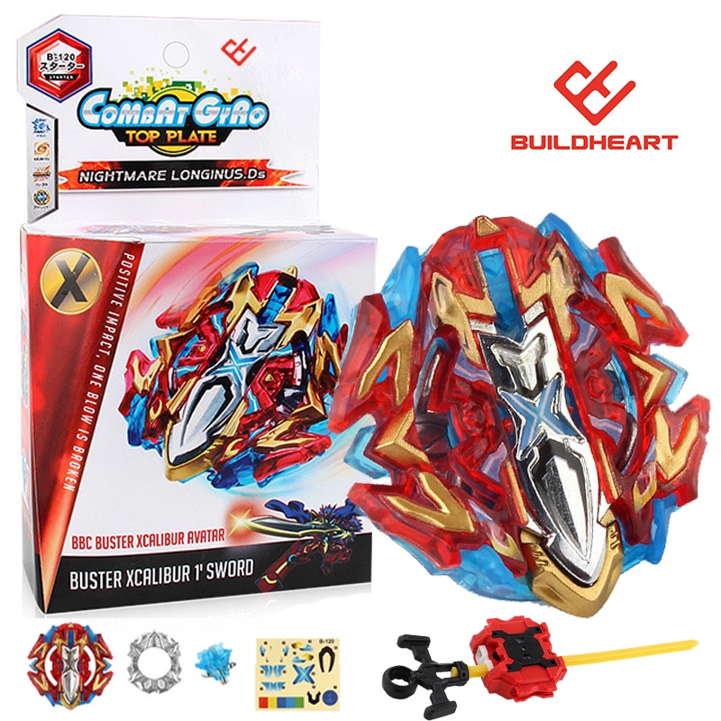 BUILDHEART Gasing Beyblade Mainan Gangsing Beyblade Murah Gyro Spinning Top Launcher