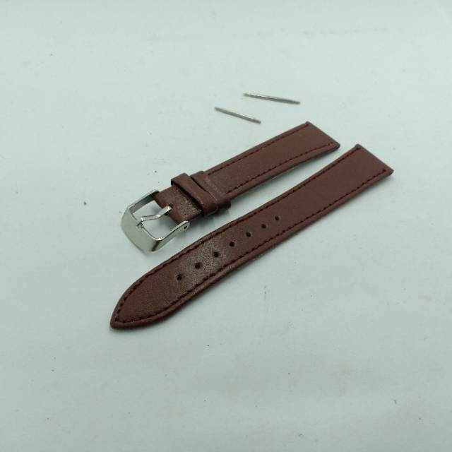 GEUINE LEATHER STRAP UNIVERSAL TALI JAM TANGAN KULIT 18MM