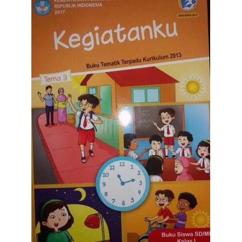 Buku Tematik SD Kelas.1 Tema 3 ( Kegiatanku )