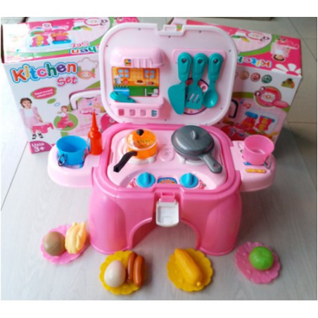 Mainan anak kitchen set dudukan tungku besar OCT2021