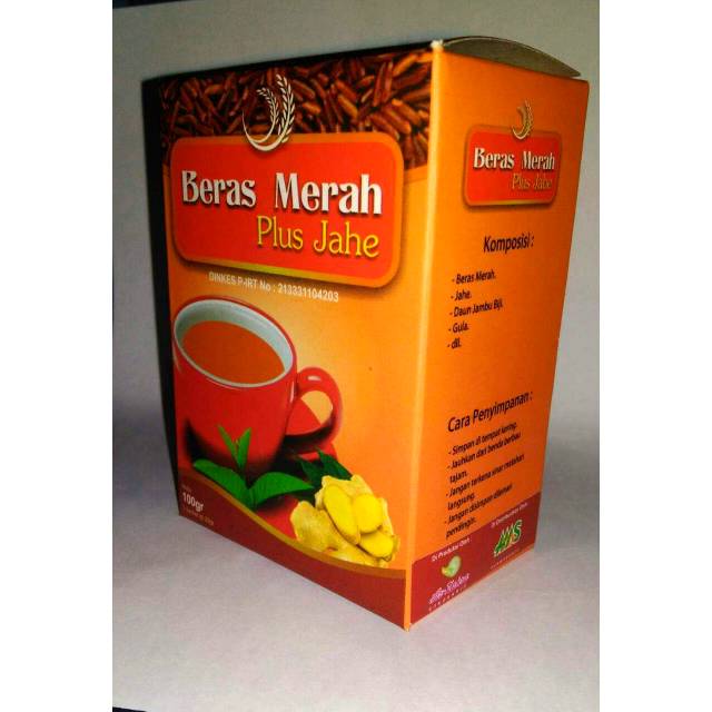 

Beras Merah Plus Jahe