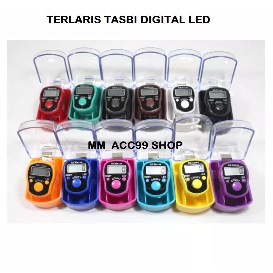 Tasbih Digital LED 1Pcs Finger Counter LED Light