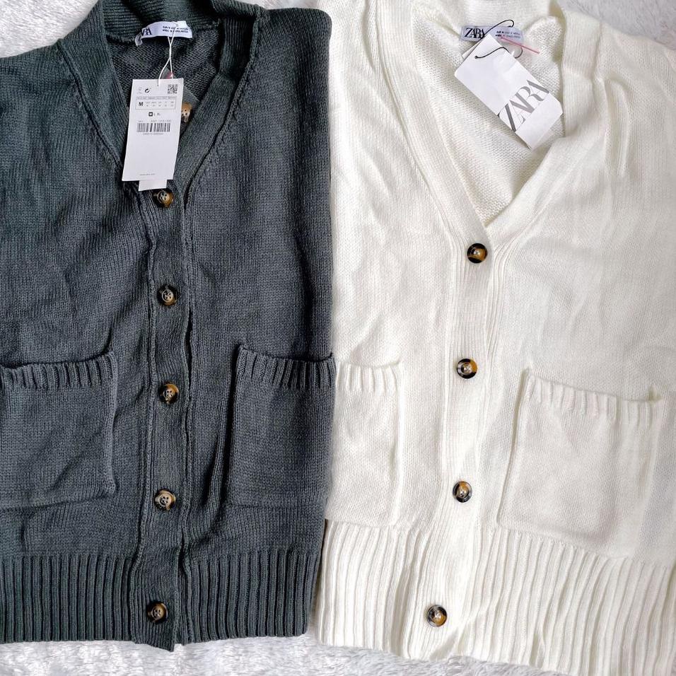 Lagi Tren.. ZARA Knit Cashmere Cardigan - Outer Atasan Wanita original
