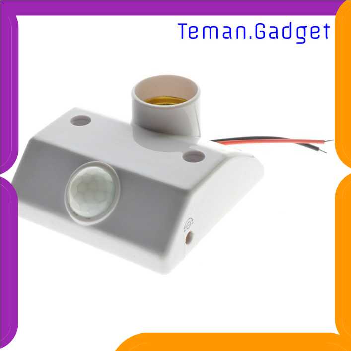 TG-DHA Mayitr Fitting Lampu Bohlam Socket E27 Infrared Sensor 25W Zd1309