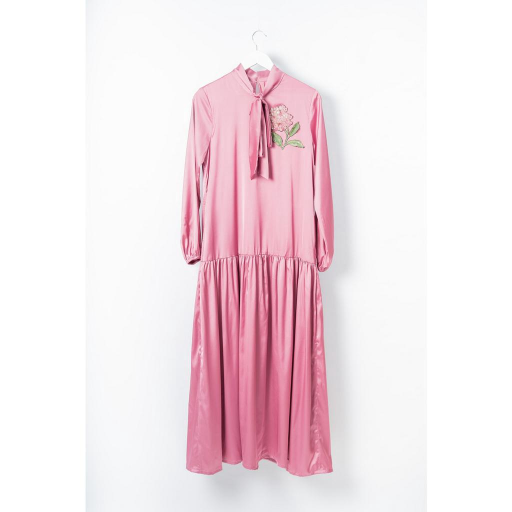 Rena Dress - Dusty Pink Tua