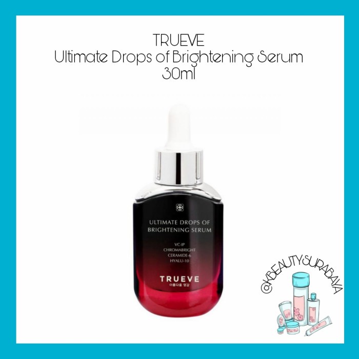 TRUEVE Ultimate Drops of Brightening Serum