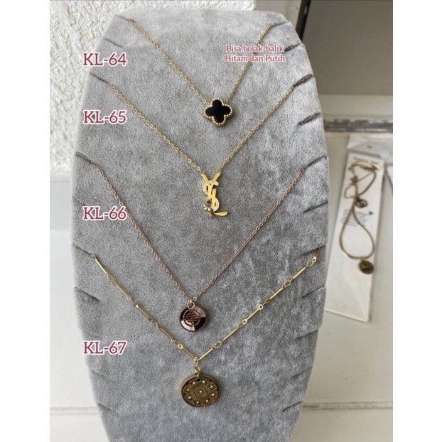 KALUNG BUNGA CLOVER LUINO VERSACE KL64