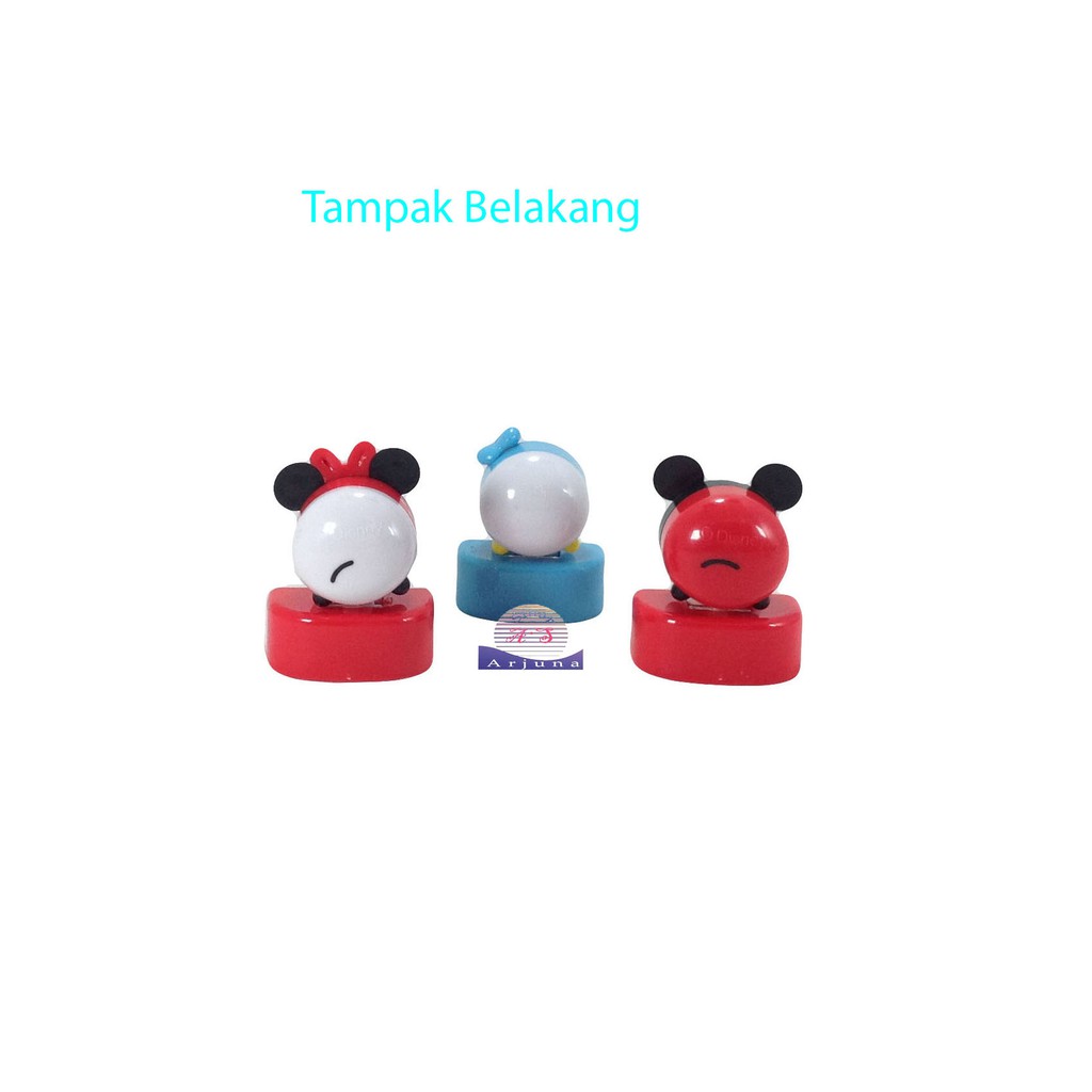 Pajangan Mobil solar swing disney tsum tsum 8cm