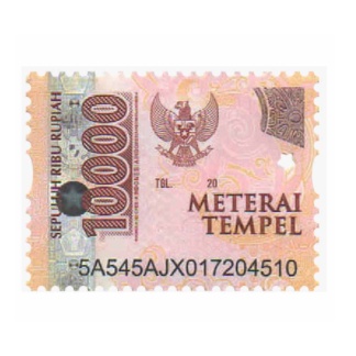 

Materai 10.000