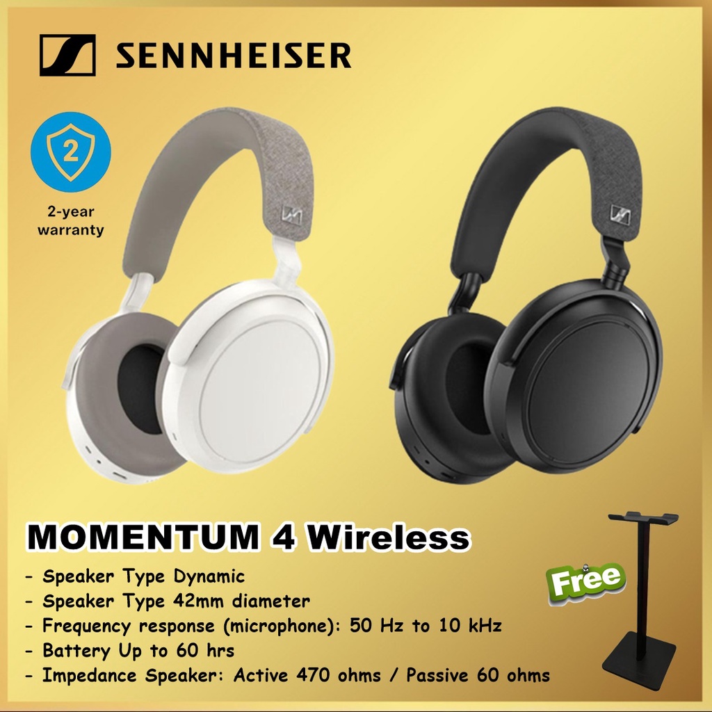 Sennheiser Momentum 4 Wireless Over Ear Headphones Headset Momentum4