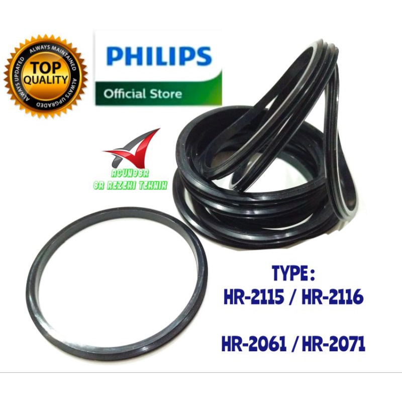 Seal Karet Mounting Blender bumbu Philips HR-2061 / HR-2071 / HR-2116 / HR-2115