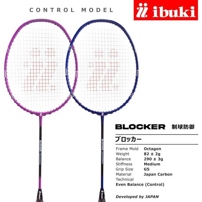 RAKET BADMINTON IBUKI BLOCKER BADMINTON RACKET ORIGINAL IBUKI