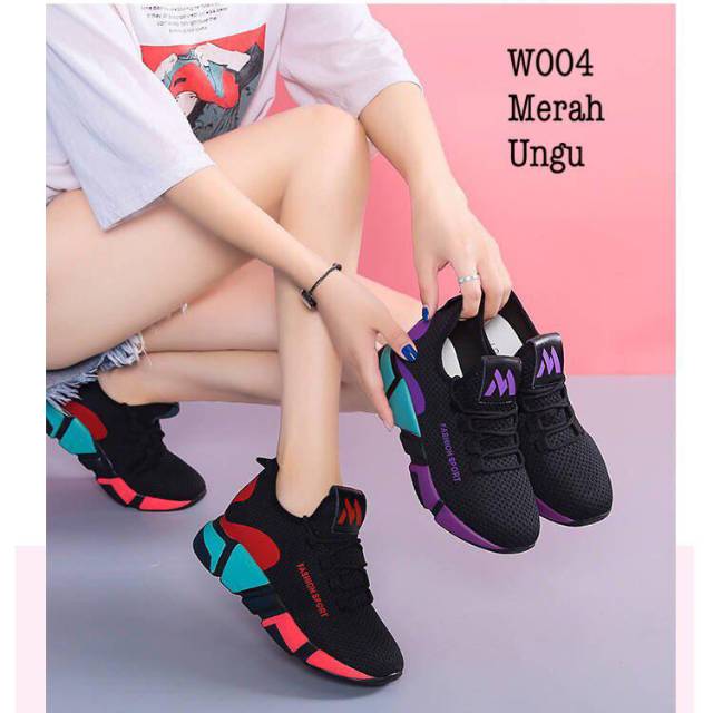 Sepatu wanita impor Sneakers#W004