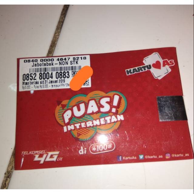 Nomor cantik As *0852-8004-0883*