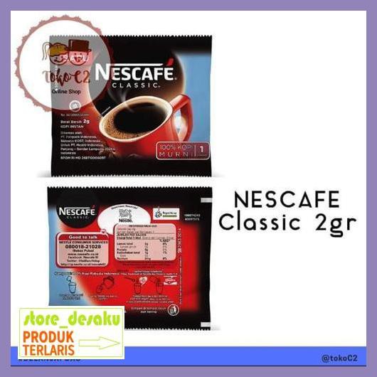 

57Ryr68- Nescafe Classic 2 Gr Lampung 4E57Edu-