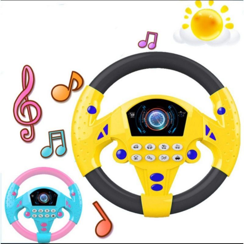 (COD) Mainan Anak Setir Mobil / Steering wheel / Mainan Edukasi Anak