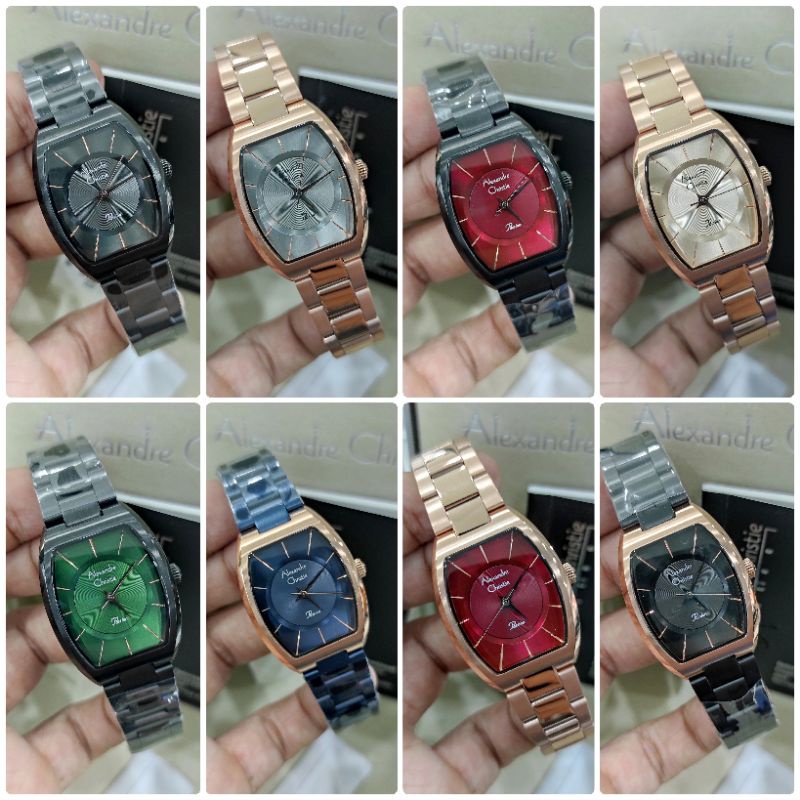 JAM TANGAN WANITA ALEXANDRE CHRISTIE 2980 NEW AC2980 STAINLESS STEEL GARANSI ORIGINAL