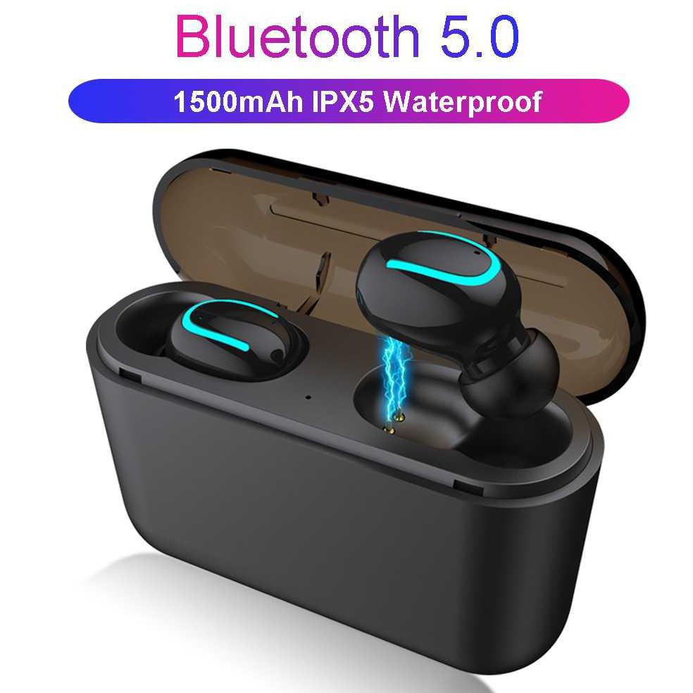 HESTIA TWS True Wireless Bluetooth 5.0 Earphone Charging Dock HBQ-Q32