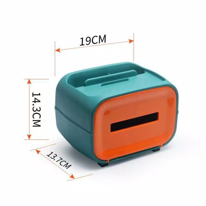 Tabletop tissue boxes multifungsi/Kotak tisu multifungsiBisa untuk holder Handphone ,Alat Tulis