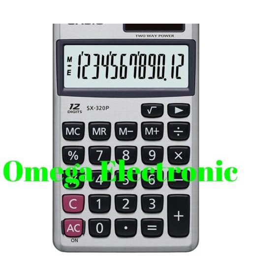 

Terjangkau Casio Calculator SX-320P SX 320 P - Kalkulato Pocket Kantong .