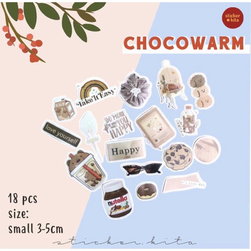 

chocowarm pack - sticker anti air aesthetic tumblr // sticker.kita STICKER.KITA