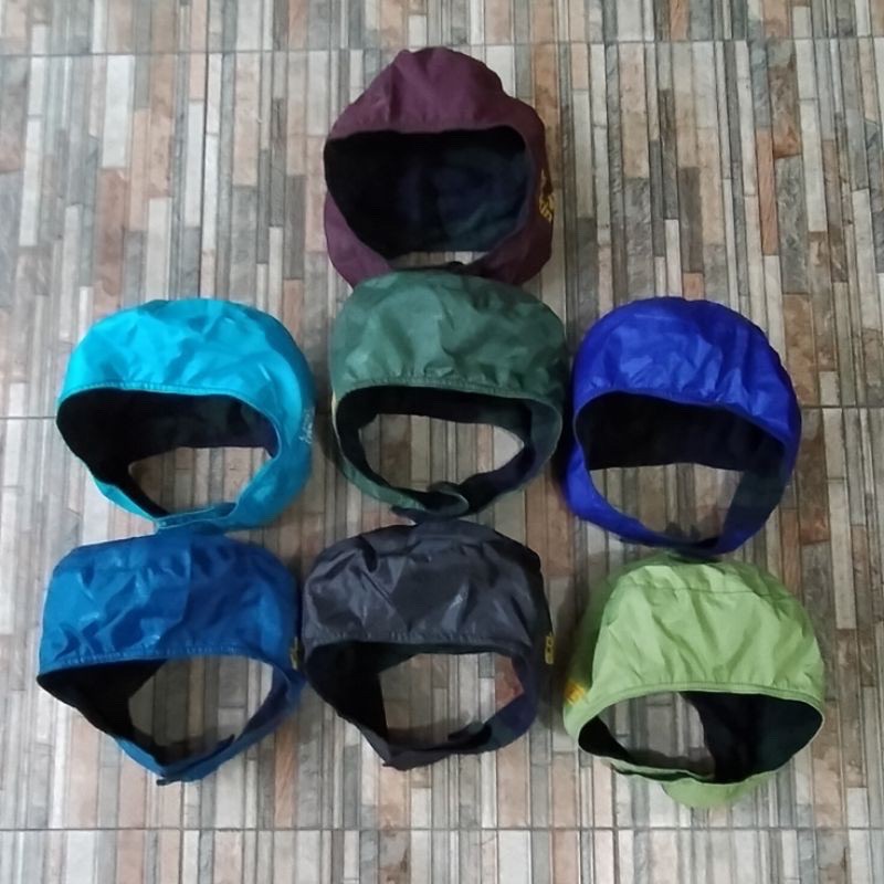 Topi Hangat Winstoper JACK WOLFSKIN, Topi Gunung Winstoper JWS
