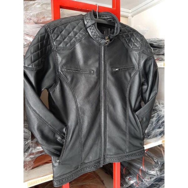 JAKET SULAM KULIT ASLI