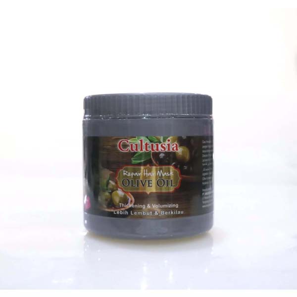 CULTUSIA Repair Hair Mask | Masker Rambut 500GR | 500ml | Chocolate | Olive Oil | Fruit | Coklat | Buah_Cerianti