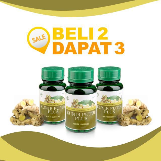 Kunir Putih Plus Beli 2 Dapat 3