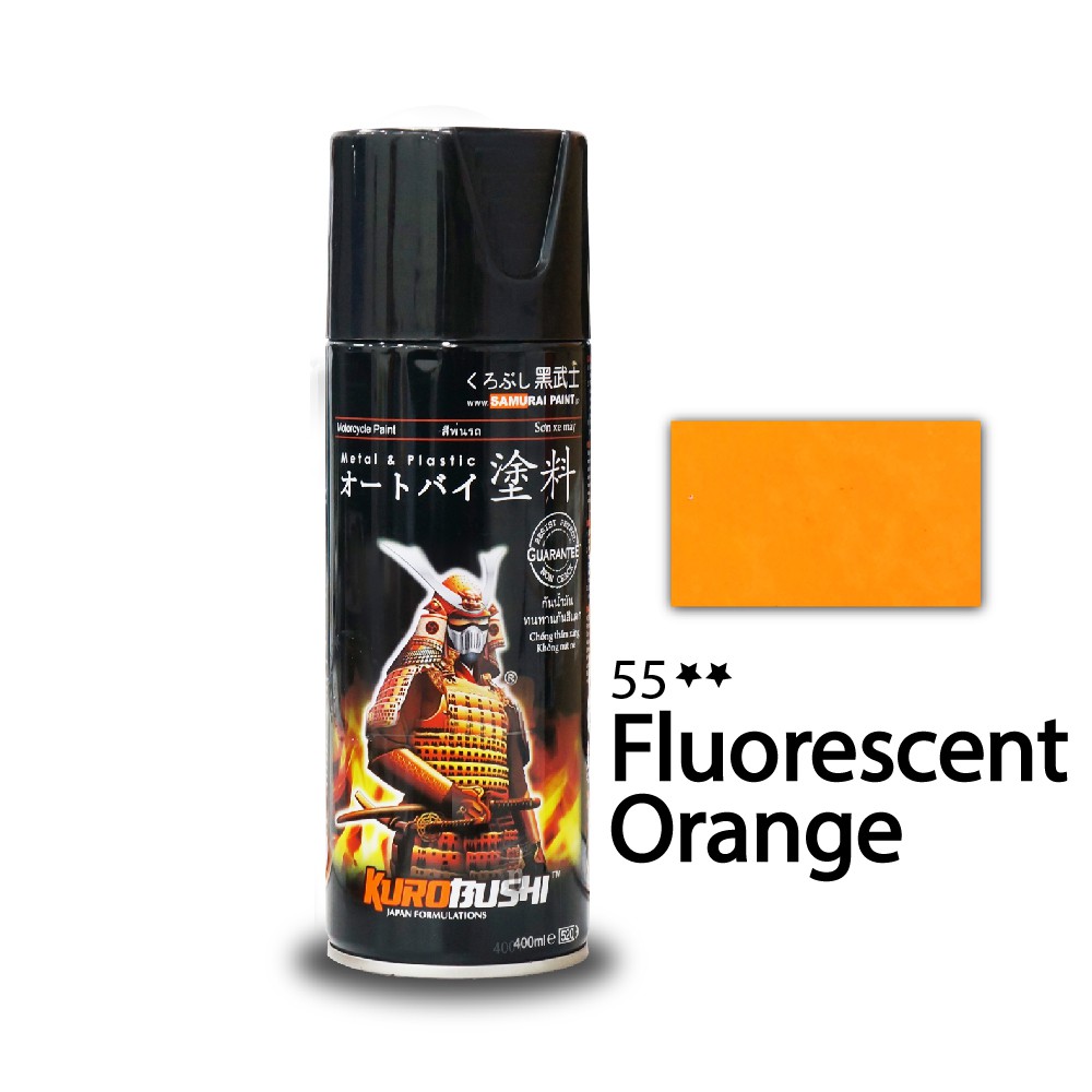 

SAMURAI PAINT 55** FLUORESCENT ORANGE
