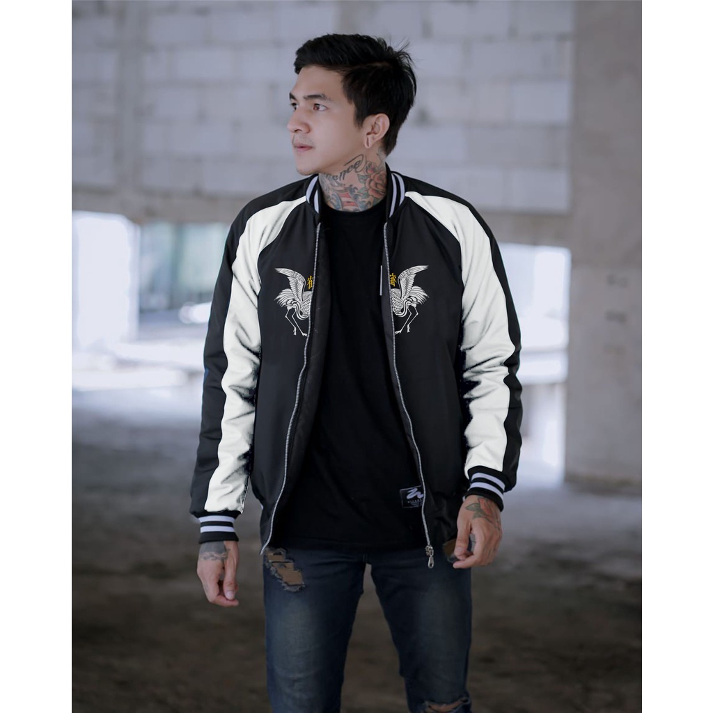 JAKET SUKAJAN VARSITY BASEBALL BOMBER TASLAN PREMIUM ORIGINAL KREATOR APPAREL