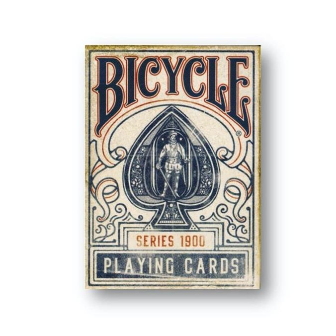 [BISA COD] Kartu Remi Import Bicycle 1900 Blue by Ellusionist (Playing Cards)