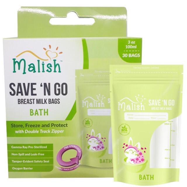 MALISH Kantong ASI / Breastmilk Storage ALL VARIANT (100ml / 120ml / 180ml)