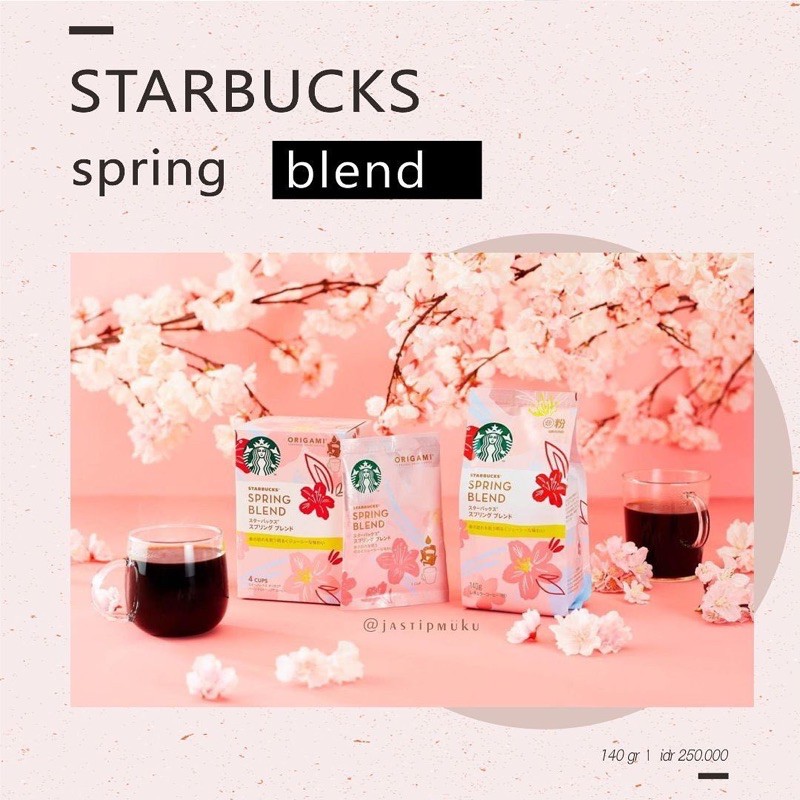 

Starbucks Spring Blend Japan Cherry Blossom 2021