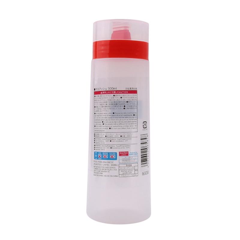 Botol Dispenser Saus / Saus / Salad / Tomat    dengan 4