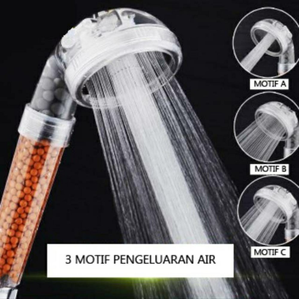 [ORIGINAL] KEPALA SHOWER BATU ION / SHOWER AIR SUPER DERAS / KEPALA SHOWER SERBAGUNA