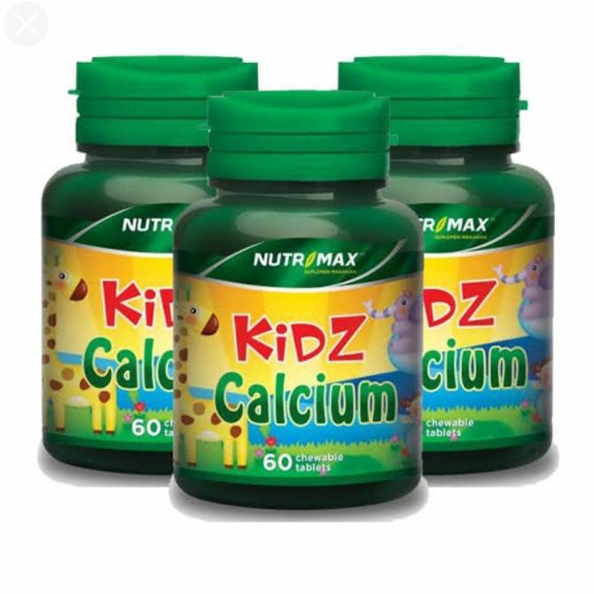 NUTRIMAX KIDZ CALCIUM 60 TABLET KUNYAH