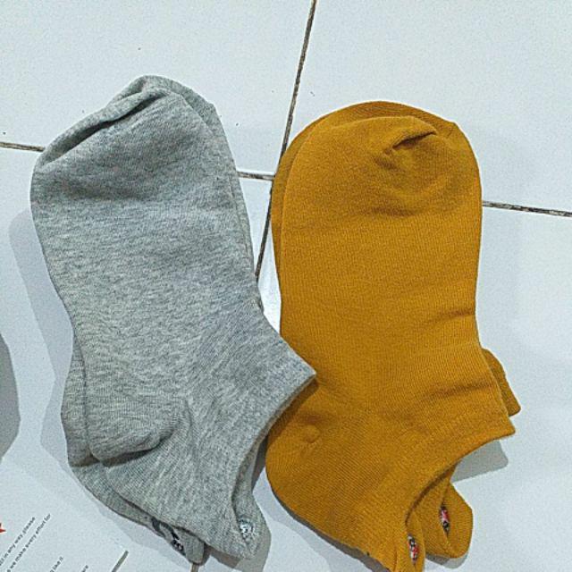  Kaos  Kaki  Ankle Unisex Bahan  Katun Motif Emoji Shopee 