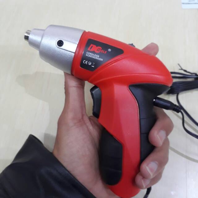 Bor obeng elektrik dengan 45 jenis mata baut 4.8V