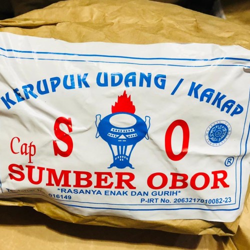 

Kerupuk Udang Kakap Obor Super 5kg / Kerupuk Udang Kerupuk Ikan 1 bal