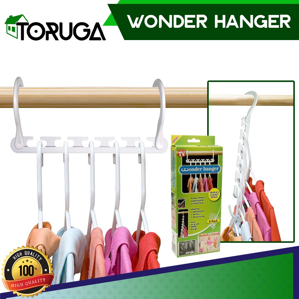 Gantungan Ajaib Hanger Baju Multi Port Praktis Hemat Tempat Magic Wonder