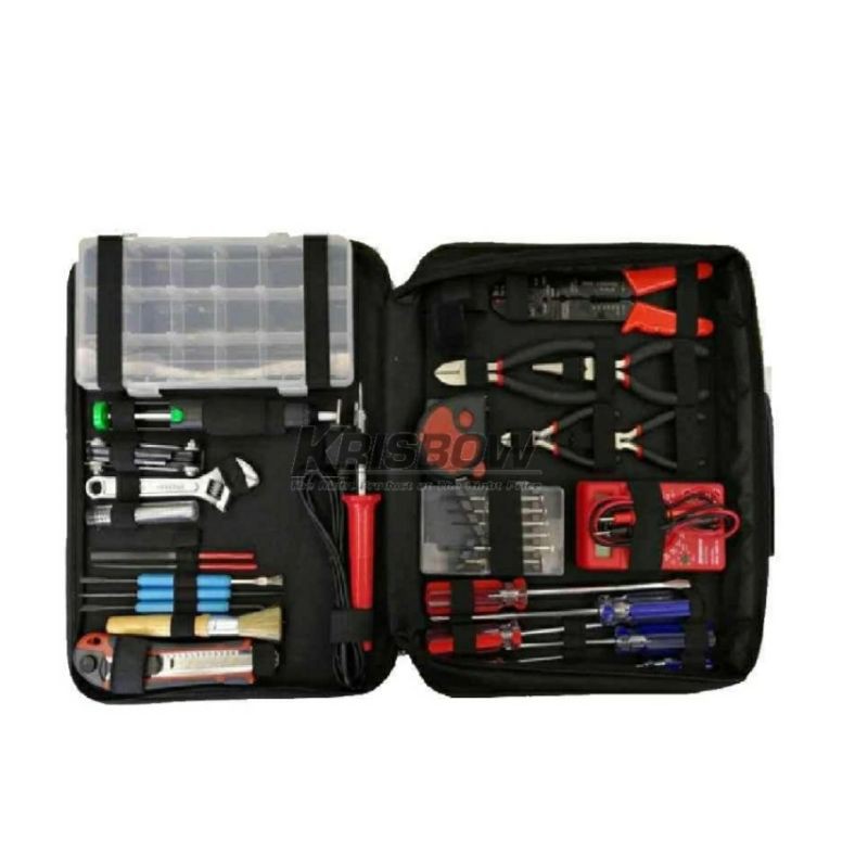 KRISBOW Tool Set / Peralatan servis elektronik / ELECTRONIC SERVICE TOOL KIT 40PCS