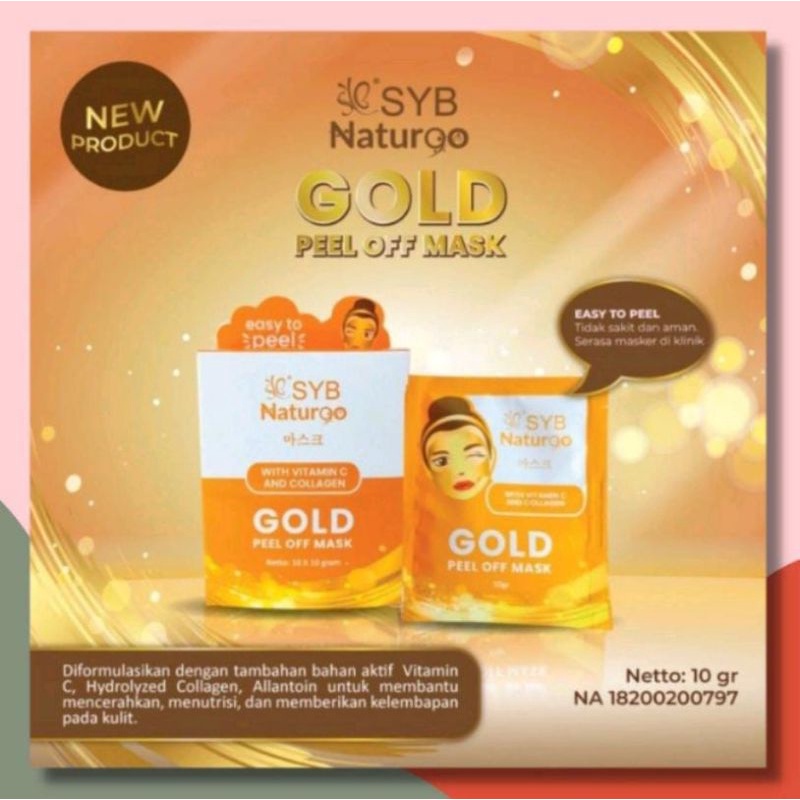 SYB Naturgo Peel Of Mask Ecer 10gr