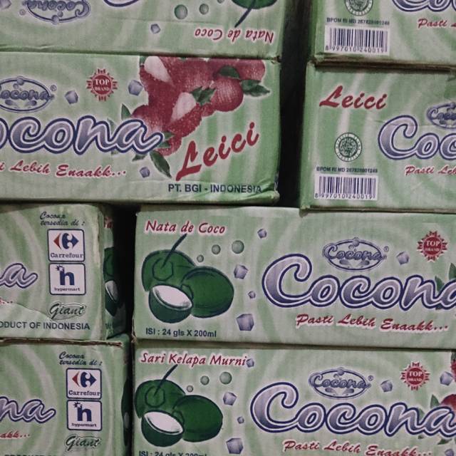 COCONA NATA DE COCO. SEDUS 24 CUP X 200 ML