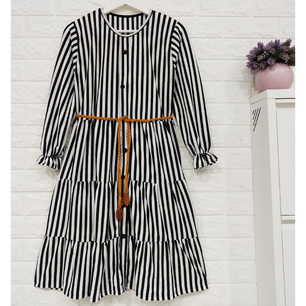 EXTU TUNIK SALUR + BELT GL FASHION